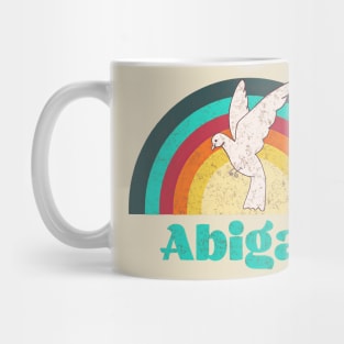 Abigail- Vintage Faded Style Mug